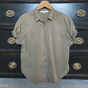 Xirena 100% cotton casual blouse